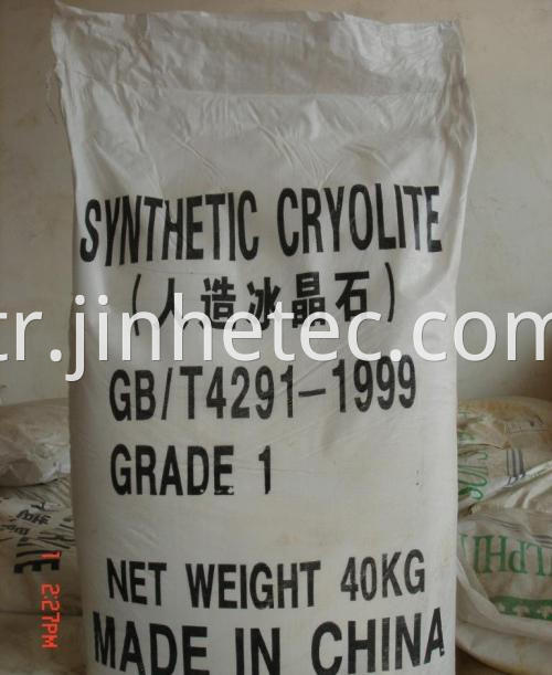 Ferroalloy / Rimming Steel Fighting Agent için Cryolite